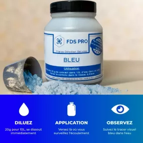 Colorante tracciante blu