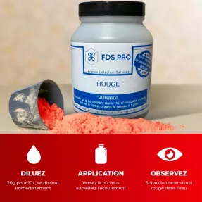 Colorante tracciante rosso