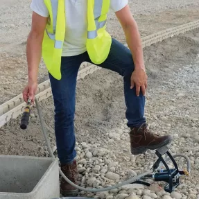 Pallone otturatore passante – Derivazione condotte Fluotracking