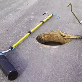 Asta telescopica per palloni otturatori – Gonfiaggio sicuro e rapido