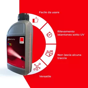 UV COLOR Rosso – Tracciante fluorescente per perdite d’acqua