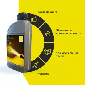 UV COLOR Giallo – Tracciante fluorescente per rilevare perdite d’acqua